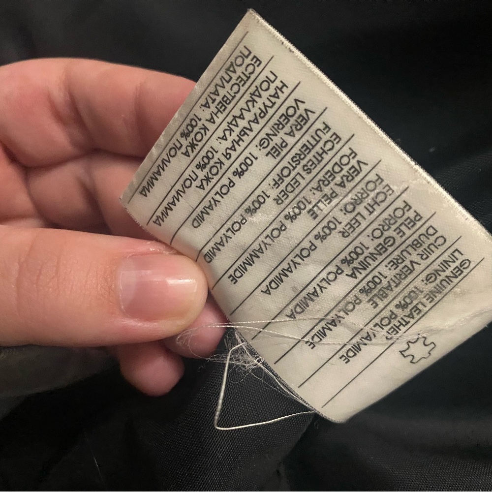 Black Leather Jacket - image 4